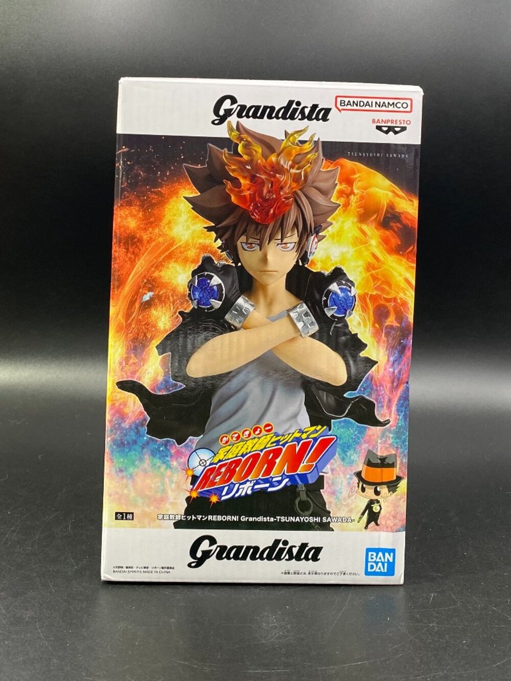 Katekyo Hitman REBORN! Tsunayoshi Sawada Figure Grandista Banpresto New Sealed